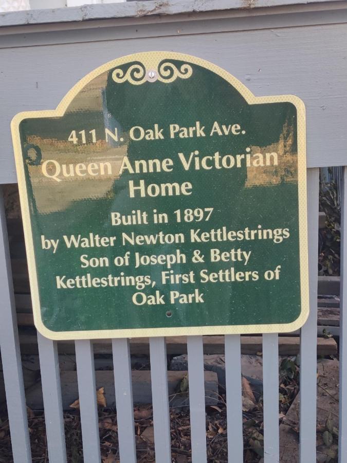 Historic Oak Park Home For 6 / Hemingway District Kültér fotó